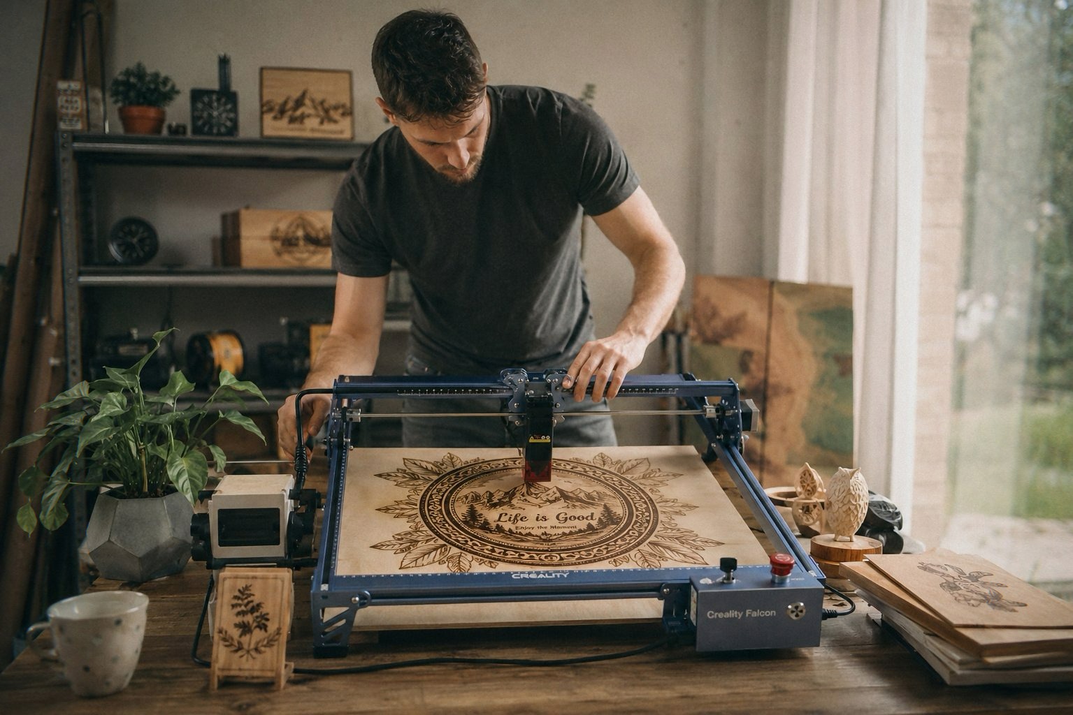 Creality Falcon 10W Laser Engraver